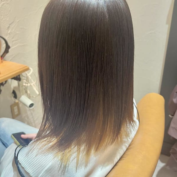 ブリーチ毛縮毛矯正