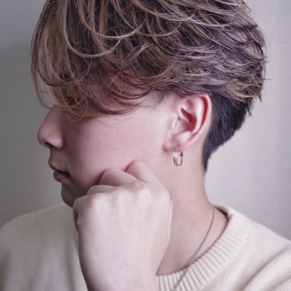 コントラストハイライト|メンズサロン growth天神店【メンズサロングロウ】 メンズカット/メンズパーマ/眉毛