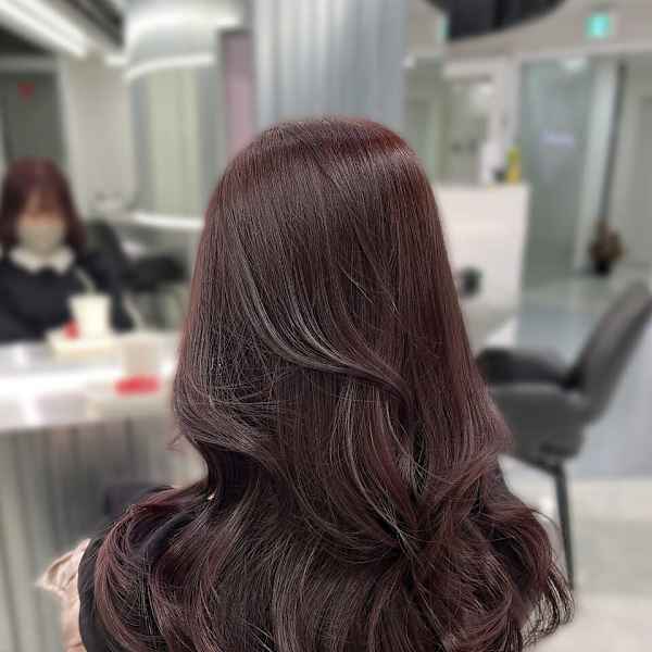 《Xena ria》大人ピンクブラウン×レイヤーカット