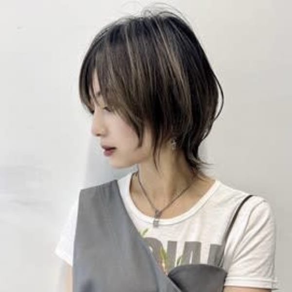 小顔ネオウルフ ウルフカット ショートウルフ ウルフ