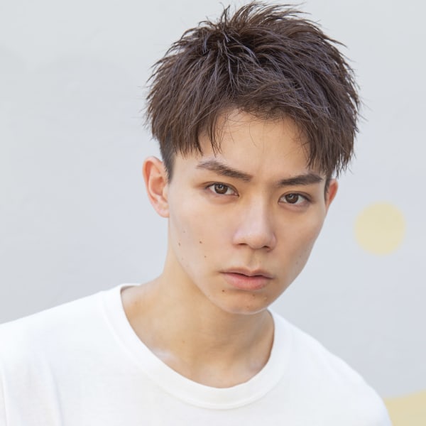 【小久保style】メンズカットツーブロックツイストウルフ