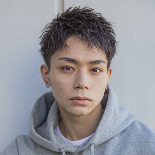 【小久保style】メンズカットツーブロックツイストウルフ