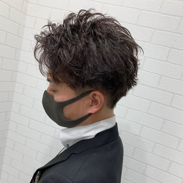 メンズ ツイストパーマ