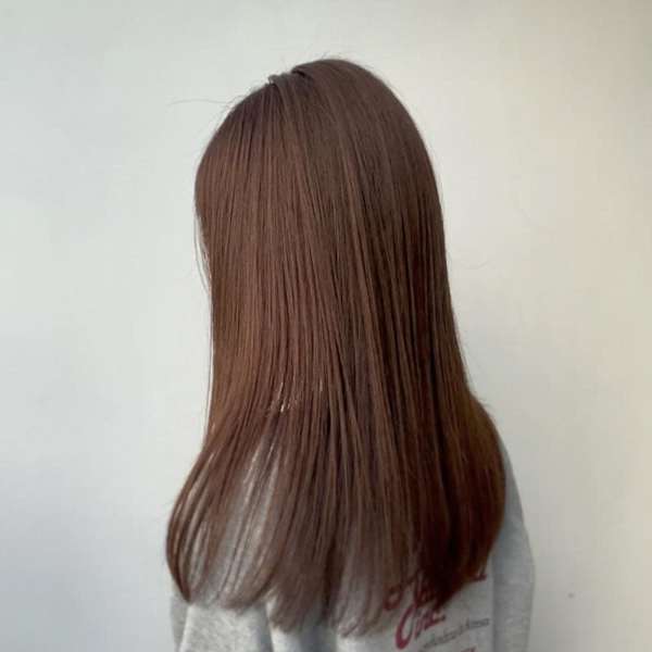 黒髪/ボブルフ/ネビージュ/小顔/ワンレン/仙台/髪質改善|ブリーチ&トリートメント&ショート HETTU 仙台駅前店