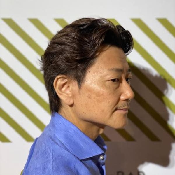 ビジネス爽やかニュアンスパーマスタイル