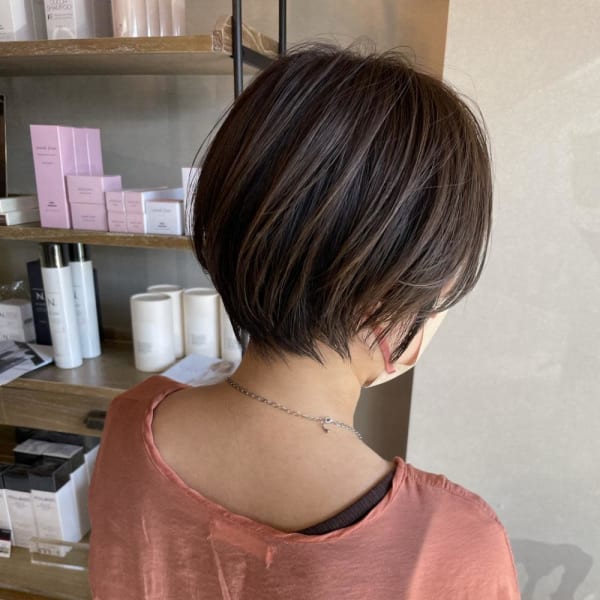 大人可愛い/ショートヘア|latte hair lily