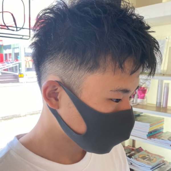 【フェードスタイル】高松　フェード　束間ショート