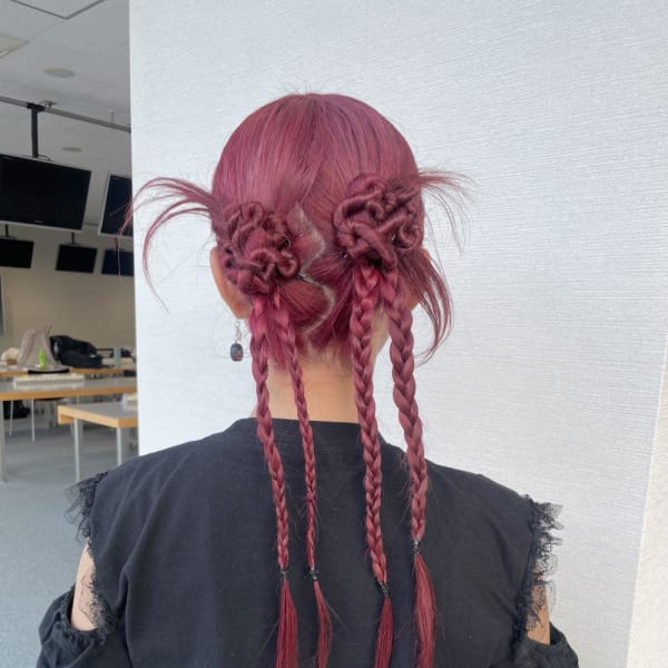 トレンドカチモリヘア