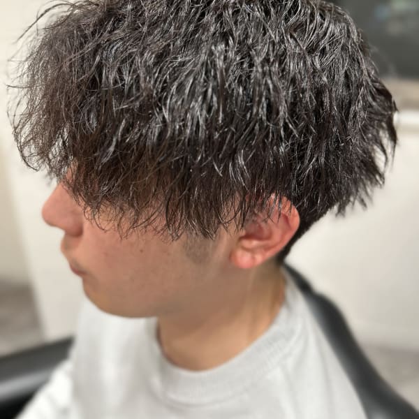 ツイストスパイラルパーマ|Pu-ro Barber