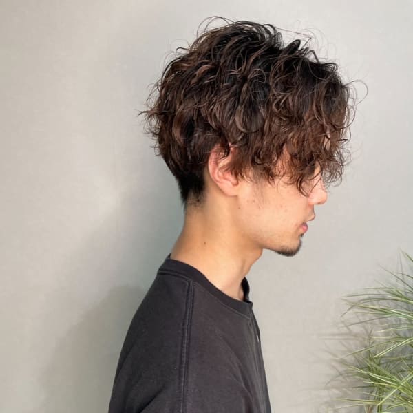 【武藤】色気たっぷりツイストスパイラルパーマ