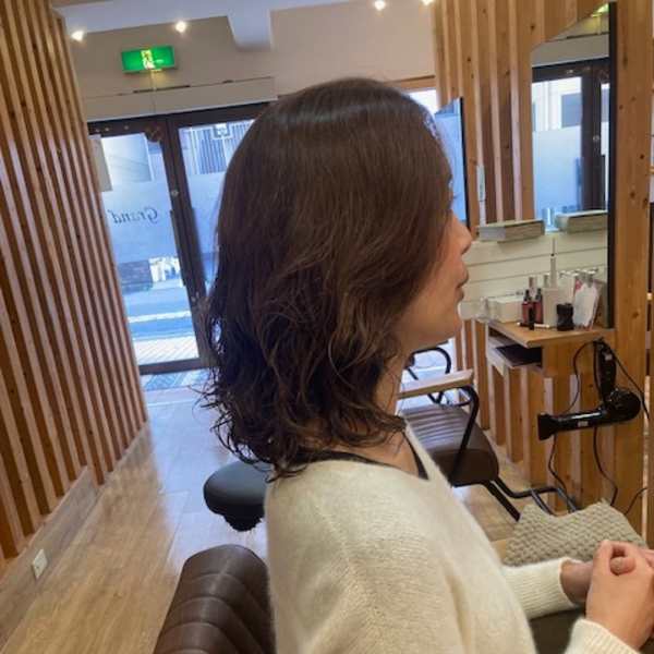 お客様髪質改善データ1499（ウォームベージュ）