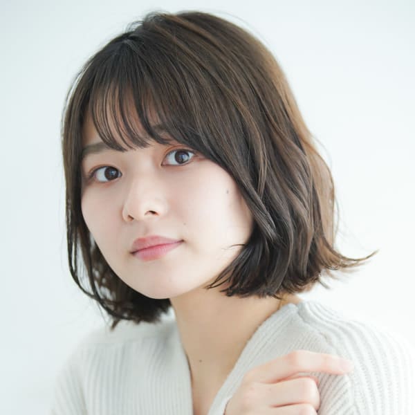 ゆる巻きボブスタイル|LAND SCAPE