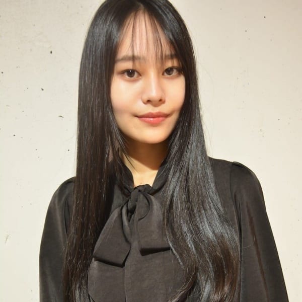 艶髪ブラック/髪質改善カラー/透明感カラー|【全席半個室サロン】Natural 元住吉店