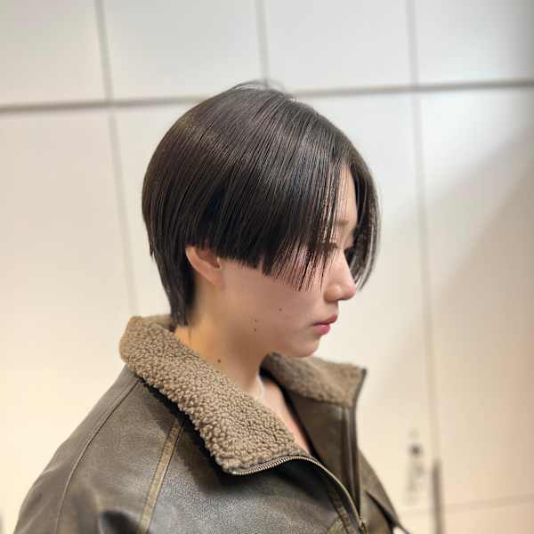 ダークアッシュ/ハンサムショート/ショート