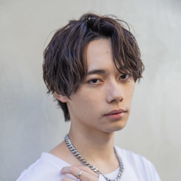 【小久保style】メンズカットツーブロックツイストウルフ