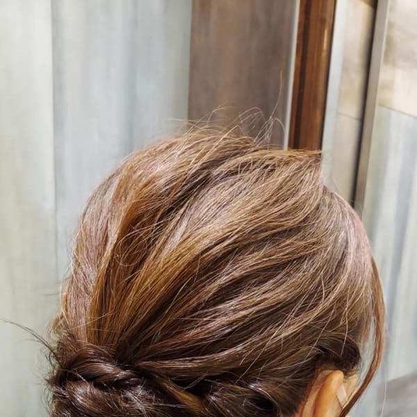 シニヨンスタイル