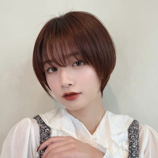 ナチュラルショートボブ