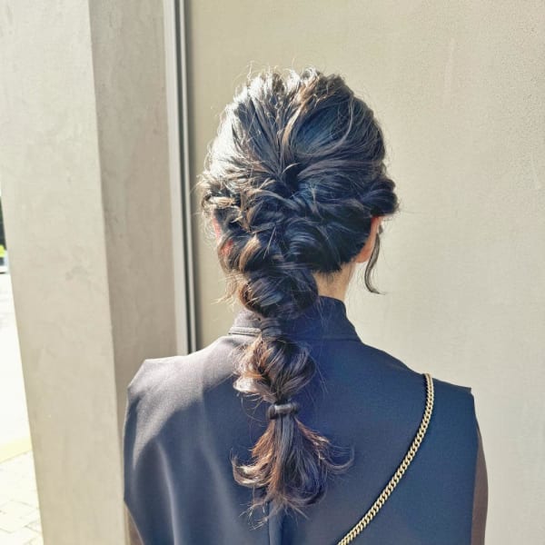 編み下ろしアレンジ