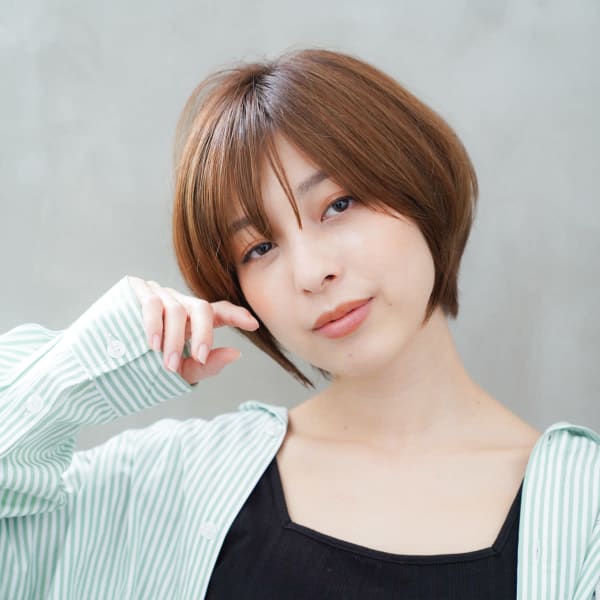 ショートボブ|Hair Lounge Rough 八乙女【ヘアー ラウンジ ラフ】