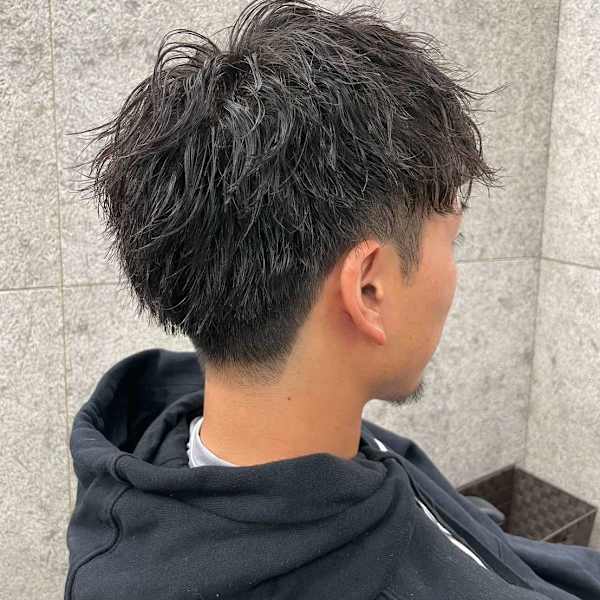 メンズカット スパイラルパーマ