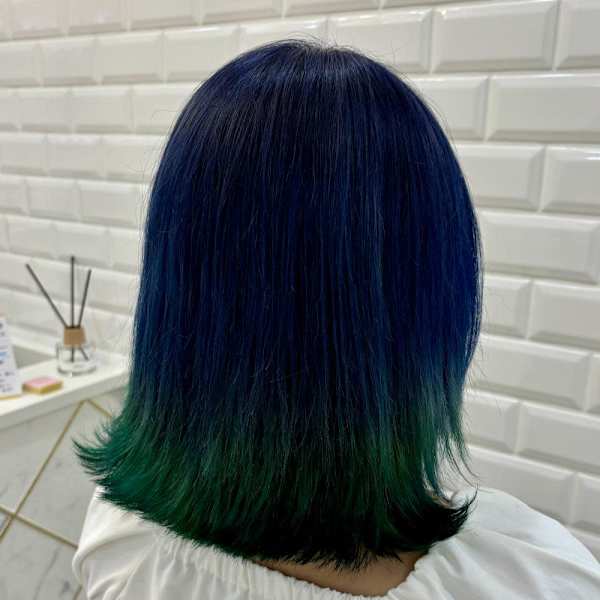 ブルー×エメラルドグリーン*まゆ