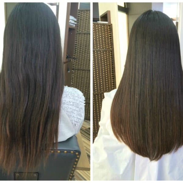 縮毛矯正＋トリートメントで髪質改善|HAIR SALON Beldad 　富山　美容院　美容室