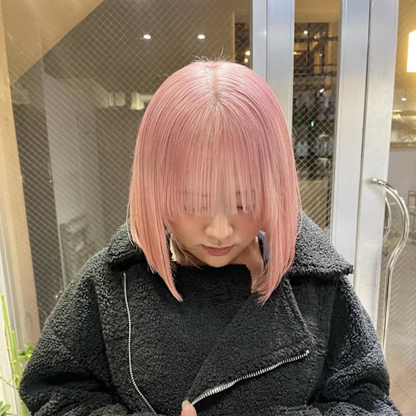 ペールピンク/ピンク/ハイトーン/ブリーチ