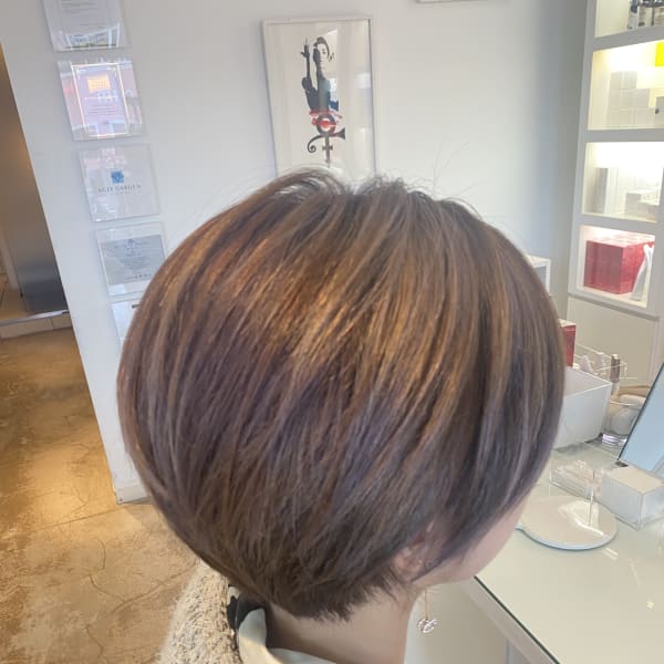 ハイライトショートスタイル|AGEE GARDEN 【アージェガーデン】