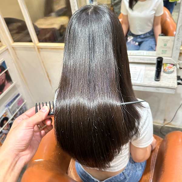 髪質改善ストレート「髪にドラマを」