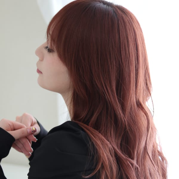 《L.E.M 仙台店》ブリーチなしチェリーレッド/及川翔