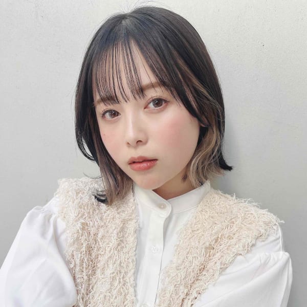 ボブ×インナーカラー☆|Neolive Luca 御茶ノ水