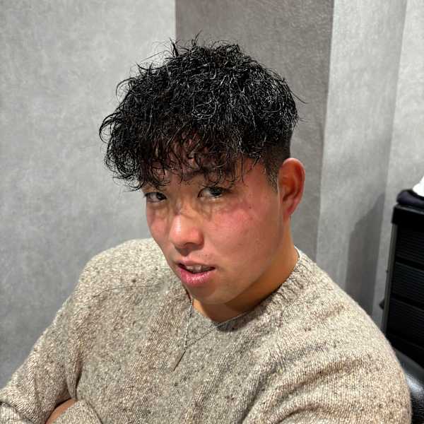 2way ツイストスパイラル|UNTRACE BARBERSHOP 池袋東口店