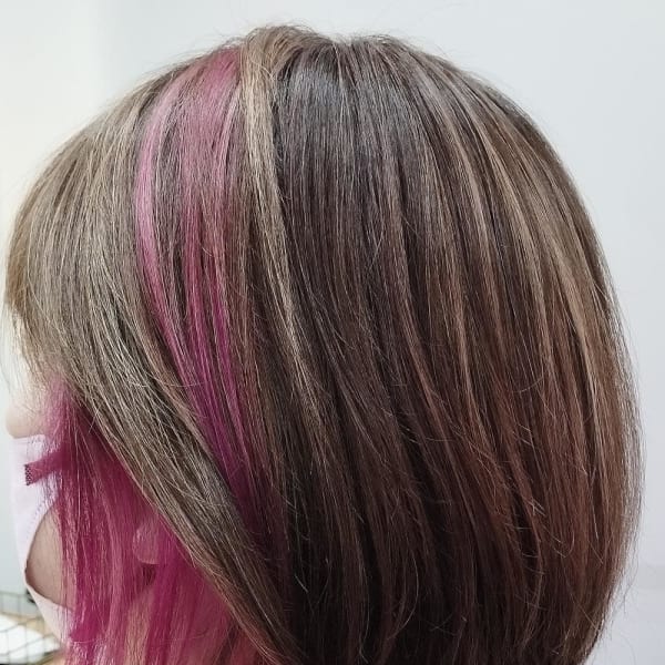 ピンクインナーカラー＆ポイントカラー|comfort by EMU international