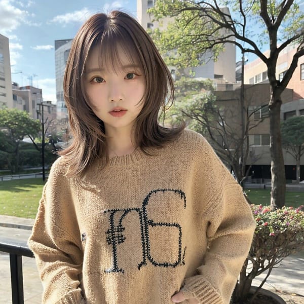 髪質改善レイヤーメディアム グレーベージュ【grow赤羽】