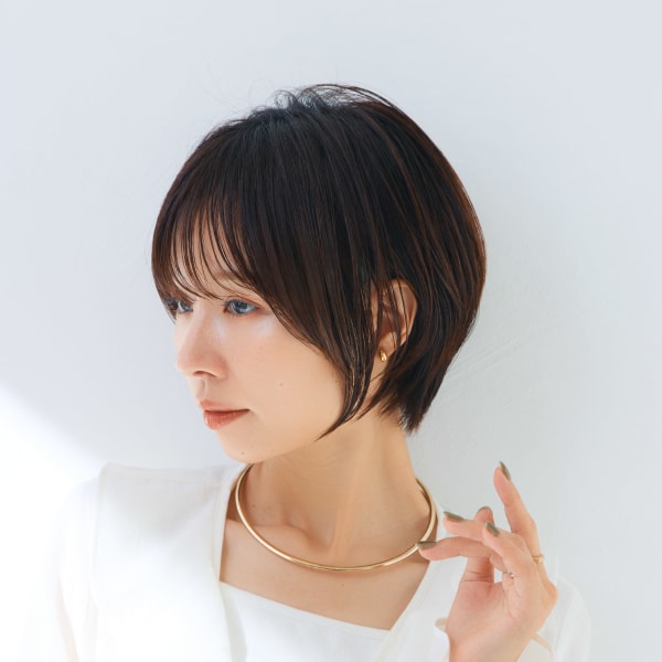 〈江戸桃海〉大人ショート/丸みショート/ショートボブ/吉祥寺