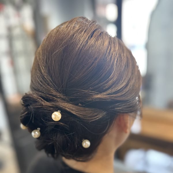 七五三和装ヘアセット