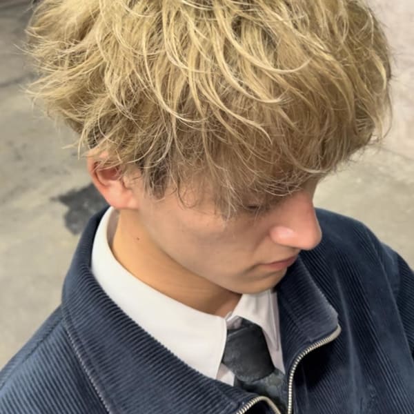 外国人風ベージュ|メンズサロン growth天神店【メンズサロングロウ】 メンズカット/メンズパーマ/眉毛