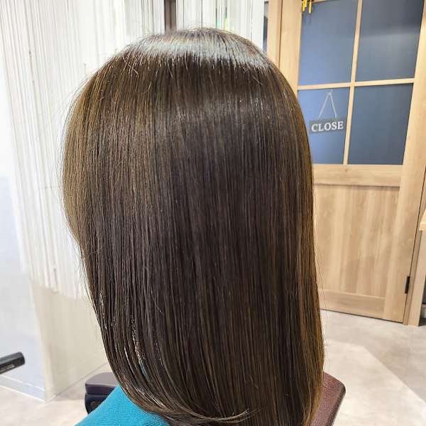 ミディアムグラデーション×オリーブグレ-ジュ