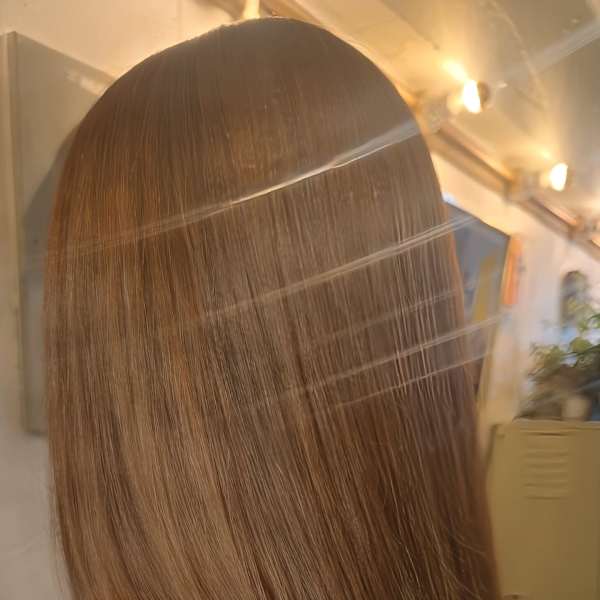 艶髪ストレート ロングスタイル