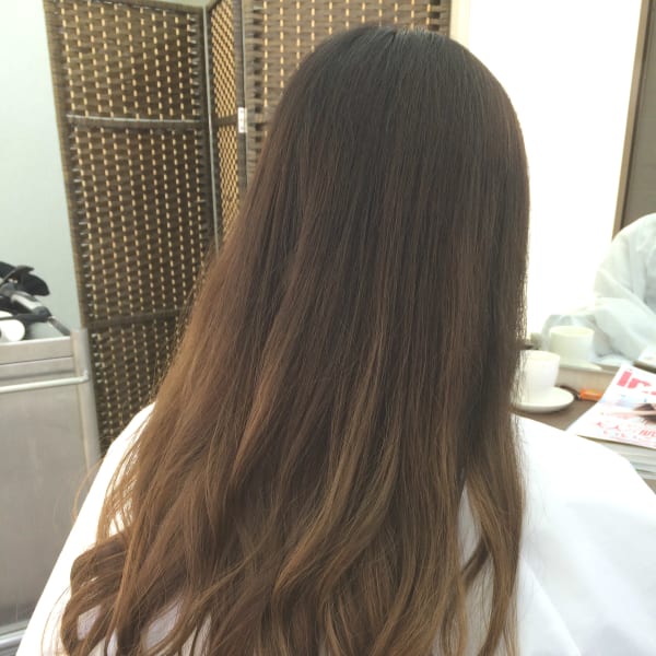 色ムラ直し&グラデーションカラー|HAIR SALON Beldad 　富山　美容院　美容室