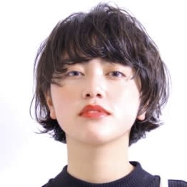 大人柔らかショートパーマ