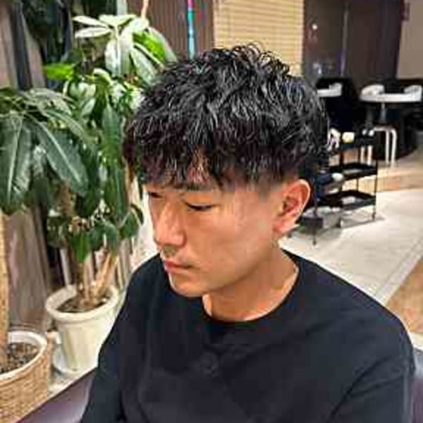 men's　波巻スパイラルパーマ|cheri