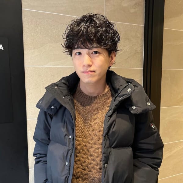 メンズヘア/ビジネス/パーマ/大阪堺東/メンズ/メンズカット