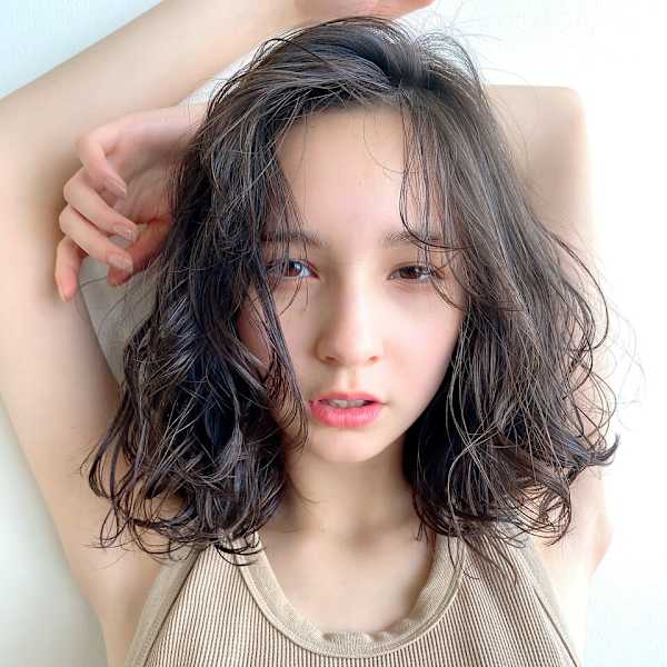 ミディアムパーマ