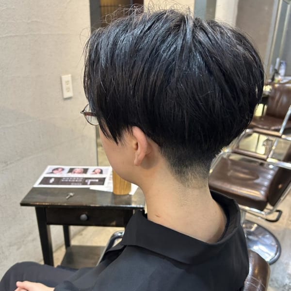 【松戸BULL】刈り上げ×センターパート