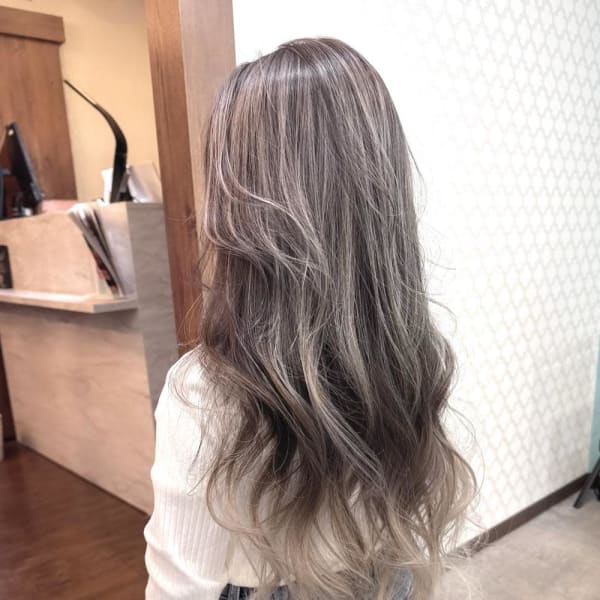 幼稚園生の可愛すぎるバレイヤージュ