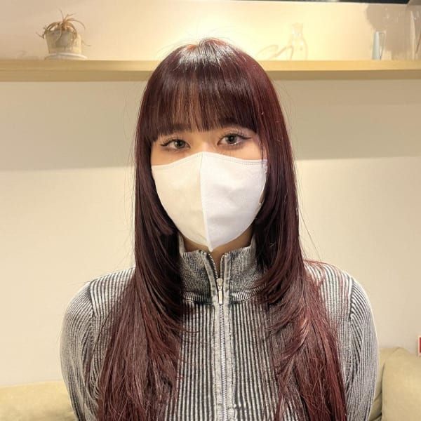 黒髪/ボブルフ/ネビージュ/小顔/ワンレン/仙台/髪質改善