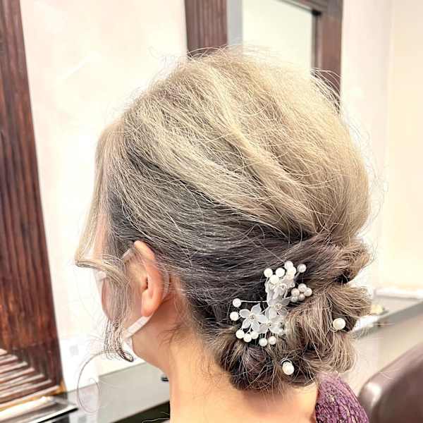 【パーティー・忘年会・新年会・初詣】 特別の日のヘアーセット