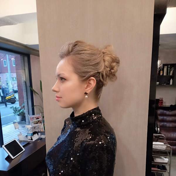 【パーティー・忘年会・新年会・初詣】 特別の日のヘアーセット