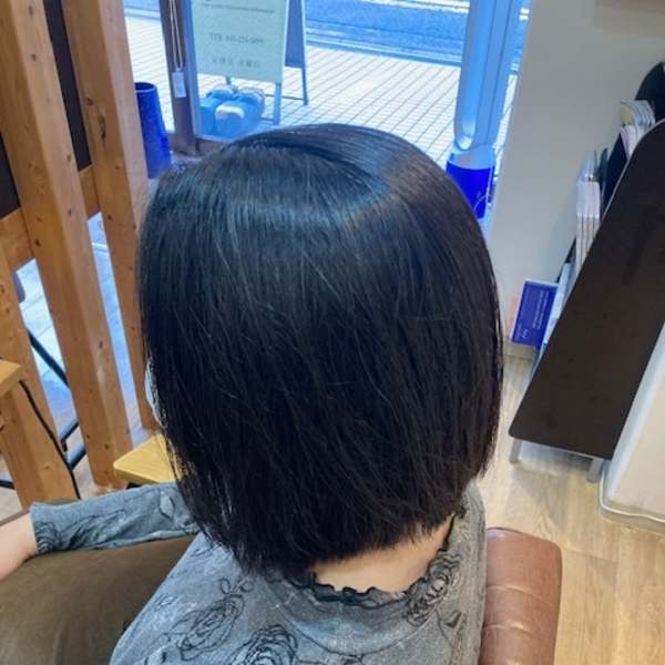 お客様髪質改善データ1532(酸性縮毛矯正)